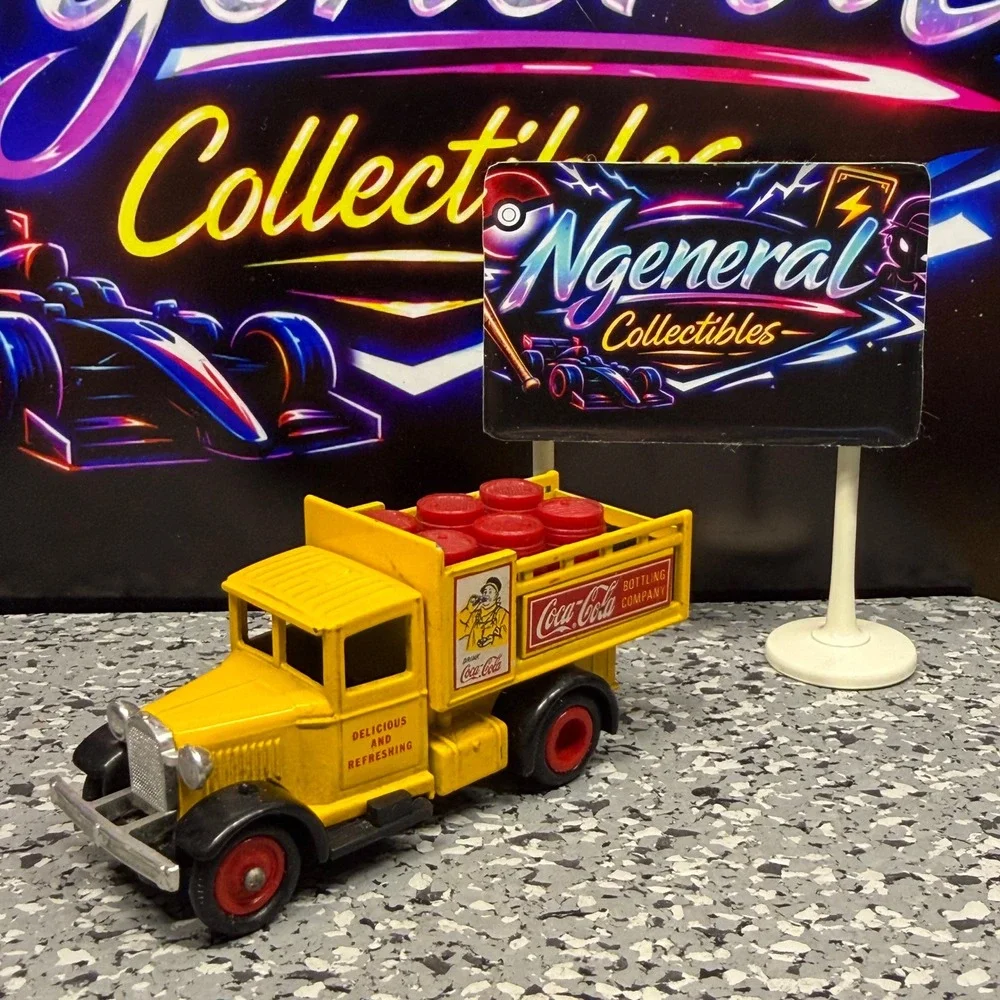 Lledo Days Gone Coca-Cola Bottling Co Delivery Truck Yellow Diecast DG20 England